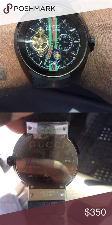 gucci fake watch|check gucci watch serial number.